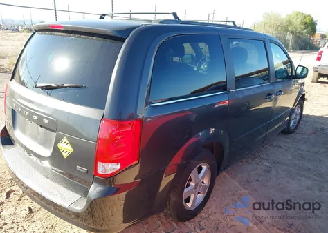 2012 Dodge Grand Caravan Sxt from USA, damaged, VIN 2C4RDGCG3CR204122